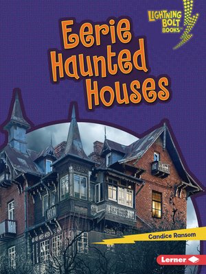 cover image of Eerie Haunted Houses